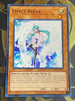 ( EFFECT VEILER ) - Common - SDCH-EN017 - 1st - NM - Yu-Gi-Oh - Spirit Charmers - Image 1