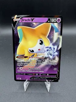 Jirachi V - 299 SWSH299 Holofoil Promo Sword & Shield Promo Pokemon NM - Image 1