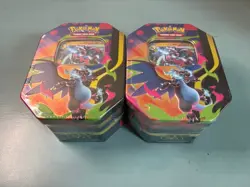 Sealed Ascended Heroes Mega Charizard X Tin Pokemon - Lot of 2 Sealed NEW - Image 2