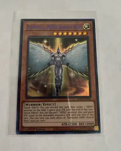 Yu-Gi-Oh! Legendary Duelists Season 3 Elemental Hero Honest Neos Blue Text - Image 1