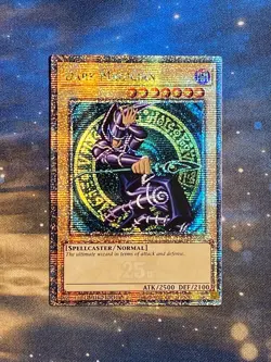 Dark Magician TN23-EN001 Quarter Century Rare English QCR NM Yu Gi Oh 2023 - Image 1