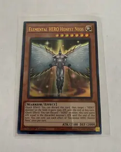 Yu-Gi-Oh! Legendary Duelists Season 3 Elemental Hero Honest Neos Yellow Text - Image 1