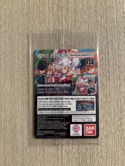 One Piece Monkey D. Luffy US Voyage College Basketball Promo Card MINT - Image 2