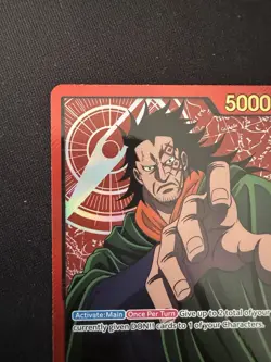 ONE PIECE Monkey D.Dragon (Gold Text) OP07-001 SPR Anime 25th Collection EB02 - Image 5