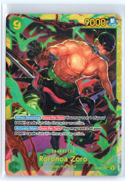 Roronoa Zoro OP06-118 (Reprint) One Piece PRB-02 Premium Booster 02 Secret Rare - Image 1