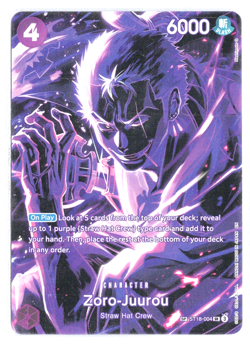 Zoro-Juurou ST18-004 One Piece OP-12 Legacy of the Master SP - Image 1