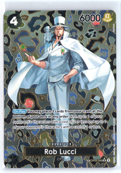Rob Lucci OP05-093 One Piece Emperors in the New World SP - Image 1