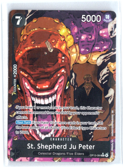 St. Shepherd Ju Peter OP13-084 One Piece Carrying on his Will Alternate Art - Image 1