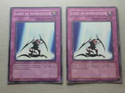 2x Light of Intervention - PSV-031 - Unlimited - Yu-Gi-Oh-LP - Image 1