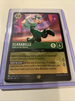 Clarabelle - Light on Her Hooves 84/204 Lorcana - Shimmering Skies Legendary - Image 1