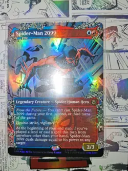 Spider-Man 2099 Foil Card 0216 Magic: The Gathering SPM Marvel - Image 1