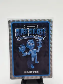 VeeFriends Super Stickers Spectacular Series GaryVee Diamond Holo Card 2026 - Image 1
