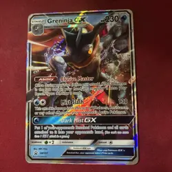 Pokemon TCG Greninja GX Detective Pikachu SM197 Promo Card - Image 1