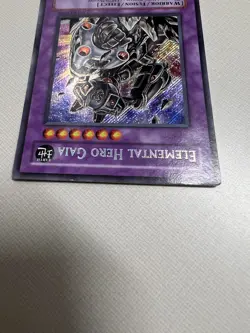 Yugioh! Elemental Hero Gaia ANPR-EN099 Secret Rare 1st Edition LP - Image 4