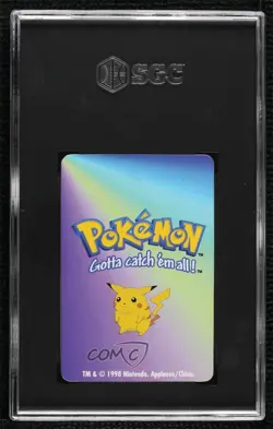 Dragonite Pokemon KFC Mini Cards SGC 7 1998 - Image 2