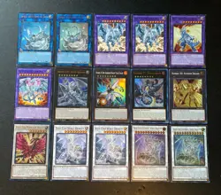 YuGiOh Blue-Eyes White Dragon Ritual Deck (Chaos Max Dragon Sage Ultimate Spirit - Image 1