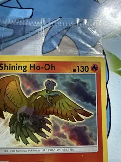 Pokemon TCG Shining Ho-Oh SM70 Holo Card Sealed Promo - Image 3