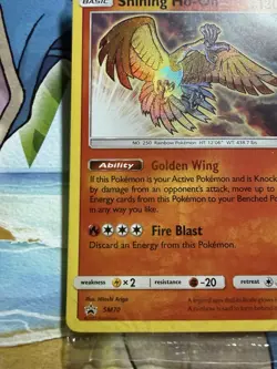 Pokemon TCG Shining Ho-Oh SM70 Holo Card Sealed Promo - Image 5