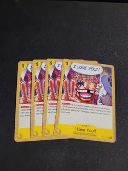 4x I Love You!! OP12-115 UC Legacy of the Master - ONE PIECE Card Game - Image 1