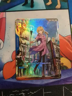 Gundam Card Game - A Show Of Resolve (U+) - Newtype Rising (GD01-100) NM - Image 1