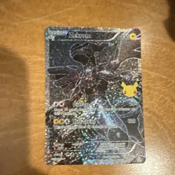 Pokemon Zekrom Celebrations Classic Collection Full Art Holo Card 114/114 - Image 1