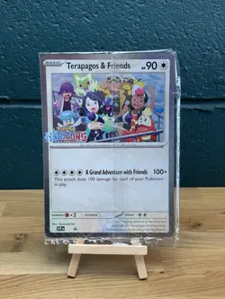Pokemon TCG: Terapagos and Friends Oversized Jumbo Promo Card Horizons - SEALED - Image 1