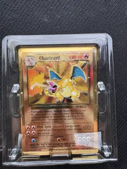 Pokemon Celebrations Gold Metal Charizard & Pikachu Cards 25th Anniversary Base - Image 2