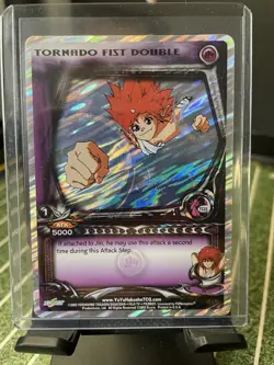 Yu Yu Hakusho TCG CCG Tornado Fist Double TC23 Spirit Pack 2 Card** - Image 1