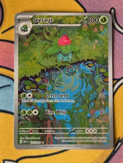 Pokemon TCG Ivysaur Scarlet & Violet 151 Card 167/165 - Image 1