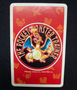 Pokemon Onix 7 of Clubs Red Charizard Deck Playing Card Poker Nintendo -NM - Image 2