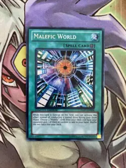 YMP1-EN008 Malefic World Secret Rare Limited Edition NM Yugioh Card - Image 1