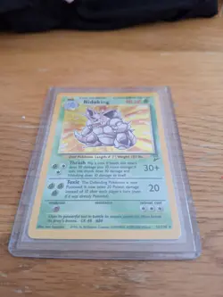 Pokemon Nidoking Holo Card Base Set 2 11/130 - Image 1