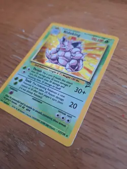 Pokemon Nidoking Holo Card Base Set 2 11/130 - Image 3