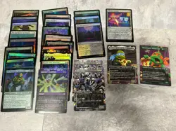 MTG TMNT Ninja Turtles Bulk Lot 185+ cards, Mythic Rare & Foil Showcase Extended - Image 1
