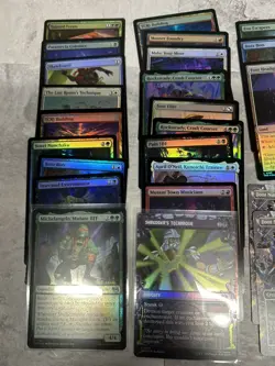 MTG TMNT Ninja Turtles Bulk Lot 185+ cards, Mythic Rare & Foil Showcase Extended - Image 2