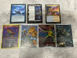 MTG TMNT Ninja Turtles Bulk Lot 185+ cards, Mythic Rare & Foil Showcase Extended - Image 4