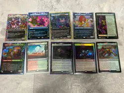 MTG TMNT Ninja Turtles Bulk Lot 185+ cards, Mythic Rare & Foil Showcase Extended - Image 5