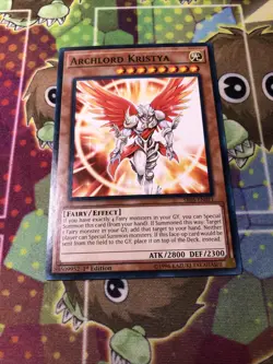 Yugioh Archlord Kristya #SR05-EN011 Structure Deck: Wave of Light LP - Image 1