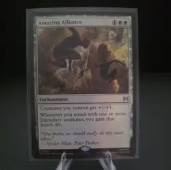 Magic The Gathering Amazing Alliance Marvel's Spider-Man: Eternal-Legal Foil - Image 1