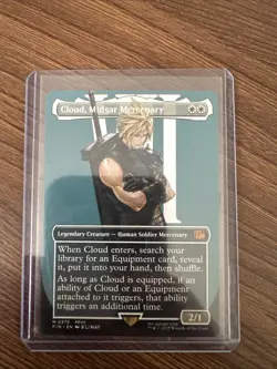 Cloud, Midgar Mercenary (Borderless) Final Fantasy Regular - Image 1