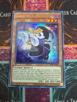 Yu-Gi-Oh! TCG Ghostrick Jiangshi GFP2-EN066 Ultra Rare 1st Edition Near Mint - Image 1
