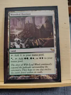 1x Wooded Bastion - LP - Shadowmoor - MTG Magic Lightly Played - Image 1
