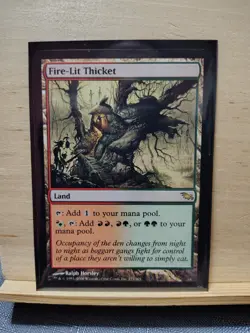 1x Fire-Lit Thicket - NM - Shadowmoor - MTG Magic Near Mint - Image 1