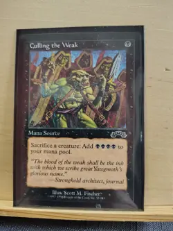 1x Culling the Weak - MP - Exodus - MTG Magic Moderately Played - Image 1