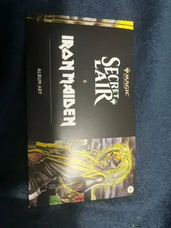 MTG Secret Lair Drop X Iron Maiden Album Art - Non Foil - SEALED IN HAND - Image 1