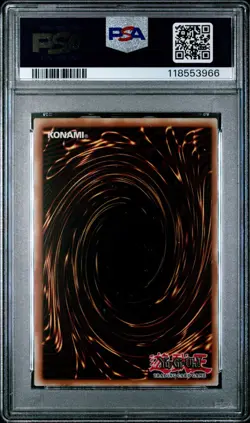 2007 YU-GI-OH! PREMIUM PACK EN001 MAGICIAN OF BLACK CHAOS PSA 8 - Image 2