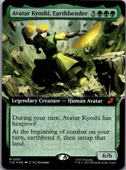 FOIL - Avatar Kyoshi, Earthbender (Extended Art) M Avatar - Image 1