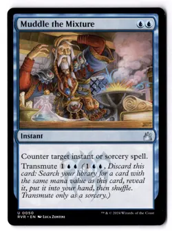 Muddle The Mixture NM* Ravnica Remastered ENGLISH 0050 mtg -UnltdCards - Image 1