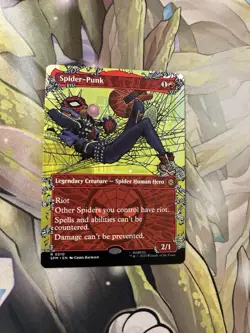 Spider-Punk (0210) (Borderless) Marvel's Spider-Man Rare NM - Image 1