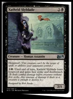 Magic 2015 (M15) #124 Xathrid Slyblade - Image 1